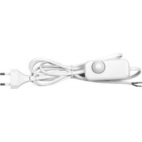 Сетевой шнур FERON с диммером 230V 1,5+0,5м, белый, DM103-200W 23056 (артикул 15928706) – фото 1
