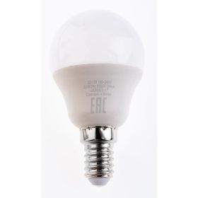 Лампа GAUSS Elementary Шар 10W 750lm 6500K Е14 LED 1/10/100 53130 (артикул 16856989) – фото 1