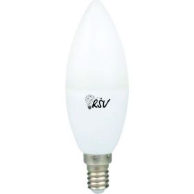 Светодиодная лампа RSV RSV-C37-7W-3000K-E14 (артикул 16503776) – фото 1
