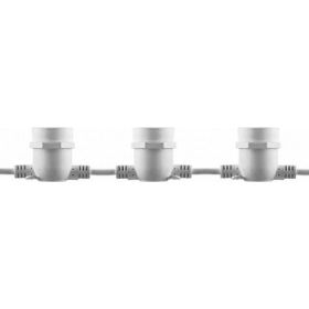 Гирлянда FERON 230V 10 E27 белый, шаг 50cm, IP 65, 8м +3м шнур, CL50-8 29884 (артикул 15828887) – фото 1