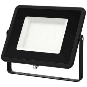 Светодиодный прожектор Gauss Qplus 100 W 8500 lm IP65 6500K графитовый серый 1/4 690511100 (артикул 16436794) – фото 1