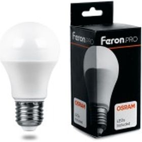 Светодиодная лампа FERON PRO LB-1020 шар E27 20W 4000K 38042 (артикул 16233640) – фото 1