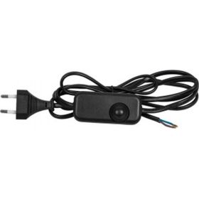 Сетевой шнур с диммером FERON 230V 1,5+0,5м, черный, DM103-200W 23059 (артикул 15928703) – фото 1