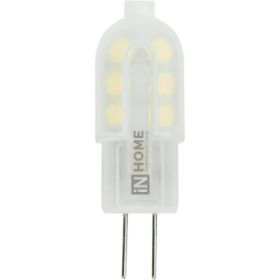 Светодиодная лампа IN HOME LED-JC-VC 1.5Вт 12В G4 6500К 135Лм 4690612019765 (артикул 15918741) – фото 1