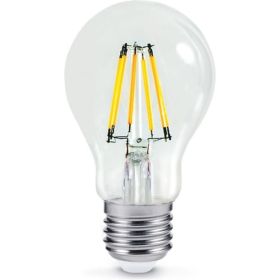 Светодиодная лампа IN HOME LED-A60-deco 11Вт 230В Е27 4000К 990Лм прозрачная 4690612026145 (артикул 16022170) – фото 1