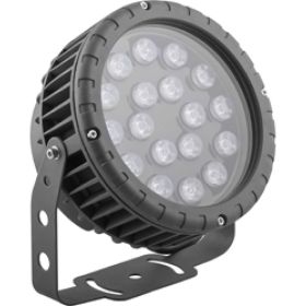 Светодиодный прожектор FERON LL-884 D180xH230, IP65 18W 85-265V, RGB 32145 (артикул 15702918) – фото 1