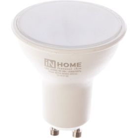 Светодиодная лампа IN HOME LED-JCDRC-VC 6Вт 230В GU10 4000К 480Лм 4690612023403 (артикул 16022217) – фото 1