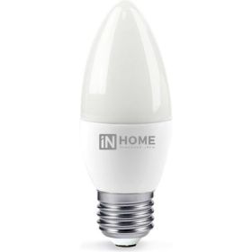 Светодиодная лампа IN HOME LED-СВЕЧА-VC 4690612020402 (артикул 15933983) – фото 1