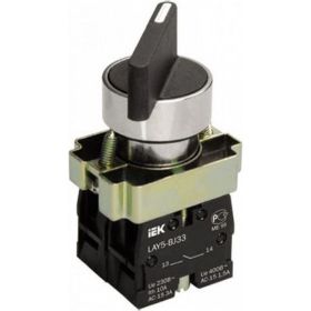 Переключатель IEK LAY5-BJ33 3 положения, I-0-I, длинная ручка, ИЭК BSW70-BJ-3-K02 (артикул 15167296) – фото 1