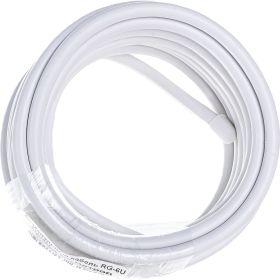 Коаксиальный кабель DORI RG-6 U белый CCA 5м, шт 1126-5 (артикул 16508997) – фото 1