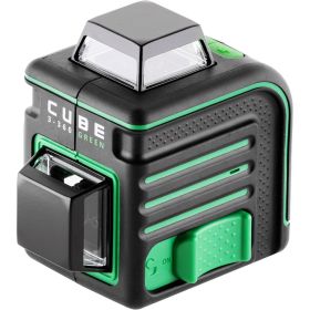 Построитель лазерных плоскостей ADA Cube 3-360 GREEN&nbsp;Professional Edition А00573 (артикул 15956283) – фото 1