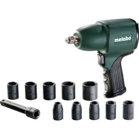 Пневмогайковерт Metabo DSSW 360 Set 1/2"+10 головок 604118500 (артикул 15268033) – фото 1