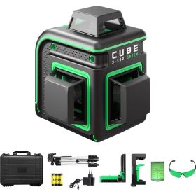 Построитель лазерных плоскостей ADA Cube 3-360 GREEN&nbsp;Ultimate Edition А00569 (артикул 15973165) – фото 1