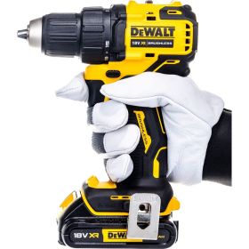 Компактная дрель-шуруповерт DEWALT 18В DCD708S2T (артикул 15912869) – фото 10