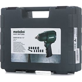 Пневмогайковерт Metabo DSSW 360 Set 1/2"+10 головок 604118500 (артикул 15268033) – фото 6