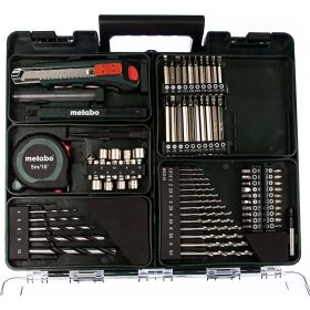 Аккумуляторный винтоверт Metabo BS 18 LT Set с набором оснастки 602102600 (артикул 15532354) – фото 3