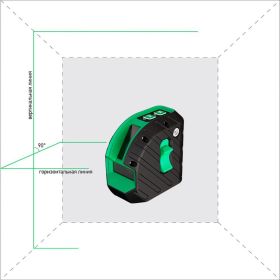 Лазерный уровень ADA ARMO 2D GREEN Professional Edition А00575 (артикул 16042159) – фото 5