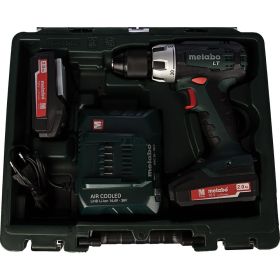 Аккумуляторный винтоверт Metabo BS 18 LT Set с набором оснастки 602102600 (артикул 15532354) – фото 2