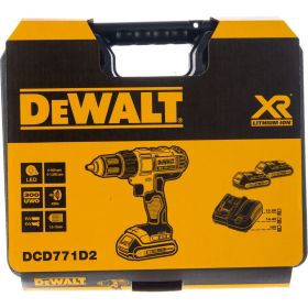 Дрель-шуруповерт Dewalt 2.0 Ач DCD771D2 (артикул 15869697) – фото 3