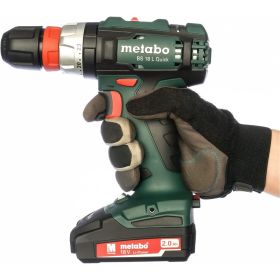 Аккумуляторный винтоверт Metabo BS 18 L Quick 602320500 (артикул 15734496) – фото 3