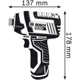 Аккумуляторный ударный гайковерт Bosch GDR 12V-105 Professional Solo 0.601.9A6.901 (артикул 13697222) – фото 5