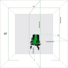 Построитель лазерных плоскостей ADA 3D Liner 4V Green А00531 (артикул 15792403) – фото 2