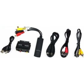 Адаптер видео-захвата Gembird USB с комплектом проводов для подключения UVG-002 (артикул 16339745) – фото 1