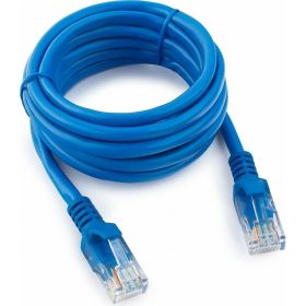 Патч-корд Cablexpert UTP PP12-2M/B кат.5e, 2м, литой, многожильный синий PP12-2M/B (артикул 15933162) – фото 1