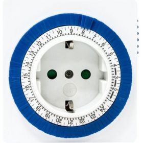 Суточная розетка с таймером 500W/16A, 230V FERON ТМ 32 61923 (артикул 15633290) – фото 1