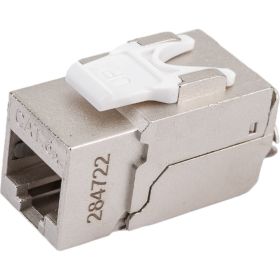 Вставка Hyperline KJ9-8P8C-C6A-90-SH-F Keystone Jack RJ-45 8P8C, категория 6a 10G, экранированная 432596 (артикул 16522870) – фото 1