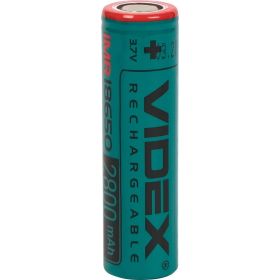 Высокотоковый аккумулятор Videx IMR 18650 2800mAh 28A без защиты VID-IMR18650-2.8-NP (артикул 21172768) – фото 1
