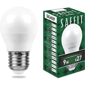Светодиодная лампа SAFFIT 9W 230V E27 6400K, SBG4509 55126 (артикул 15928429) – фото 1