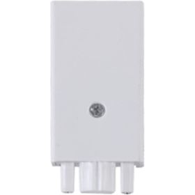 Ввод питания шинопровода IN HOME P-1W-TL серии TOP-LINE, белый 4690612029405 (артикул 16443081) – фото 1