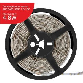 Лента Gauss LED Elementary 2835 60-SMD 4.8W 12V DC 5м 356000705 (артикул 15869433) – фото 1