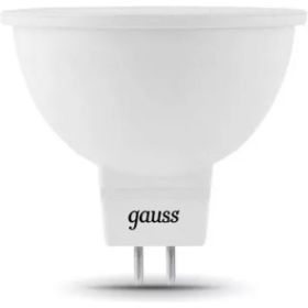 Лампа GAUSS MR16 5W 530lm 6500K GU5.3 LED 1/10/100 101505305 (артикул 16856887) – фото 1