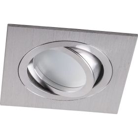 Встраиваемый потолочный светильник FERON MR16 G5.3, хром DL2801 32639 (артикул 16005462) – фото 1