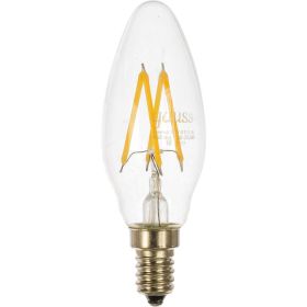 Лампа Свеча E14 5W 4100К 2 лампы в упаковке Gauss Filament 103801205P (артикул 15629268) – фото 1