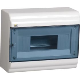 Навесной бокс IEK ЩРН-П-9 модулей, пластик IP41 PRIMEM KP82-N-09-41-20 (артикул 17256894) – фото 1