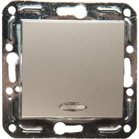 Выключатель Volsten V01-15-V12-M Magenta Argento, 10027 (артикул 15590825) – фото 1