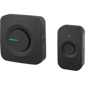 Электрический бытовой дверной звонок Elektrostandard DBQ23M WL 52M IP44 черный a045577 (артикул 16032318) – фото 1