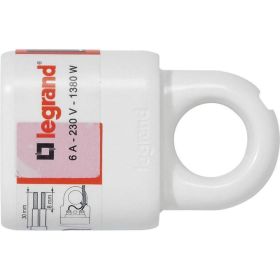Розетка Legrand 2К 6А белая 50166 (артикул 16314379) – фото 1