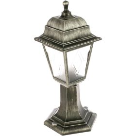 Садово-парковый светильник Camelion PP4204 C42 НТУ 04-60-001 У1 Оскар черный+серебро 13839 (артикул 15978083) – фото 1