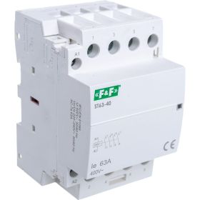 Модульный контактор F&F с индикатором включения ST-63-40 EA13.001.005 (артикул 16140049) – фото 1
