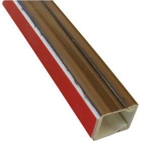 Каналы на самоклейке MTG 40x25x2000 ТЕМНЫЙ ОРЕХ 18804 (артикул 16440072) – фото 1