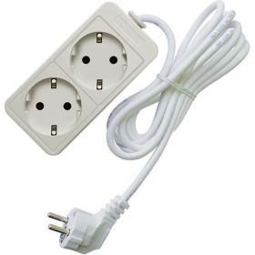 Бытовой удлинитель СОЮЗ ТМ, 2200Вт, с/з, 2гн., ПВС, 10м 481S-9210 (артикул 16174667) – фото 1