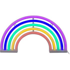 Декоративный неоновый светильник СТАРТ LED neon радуга (артикул 16036147) – фото 1