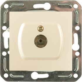 Одноместная телевизионная розетка Volsten V01-18-T11-M Magenta Perl, 10069 (артикул 15590964) – фото 1