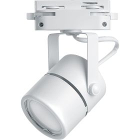 Трековый однофазный светильник на шинопровод FERON GU10, AL191, 50W, 230V, белый 41591 (артикул 18839982) – фото 1
