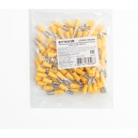 Изолированный плоский наконечник мама STEKKER РпИм 6-250, LD402-60250 упаковка 100 шт 39414 (артикул 19654176) – фото 1
