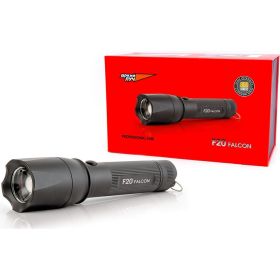 Фонарь ЯРКИЙ ЛУЧ F20 Falcon CREE XP-L HI 800лм, 3 режима, аккум. 18650, ЗУ и чехол в компл. 4606400105404 (артикул 15560166) – фото 1